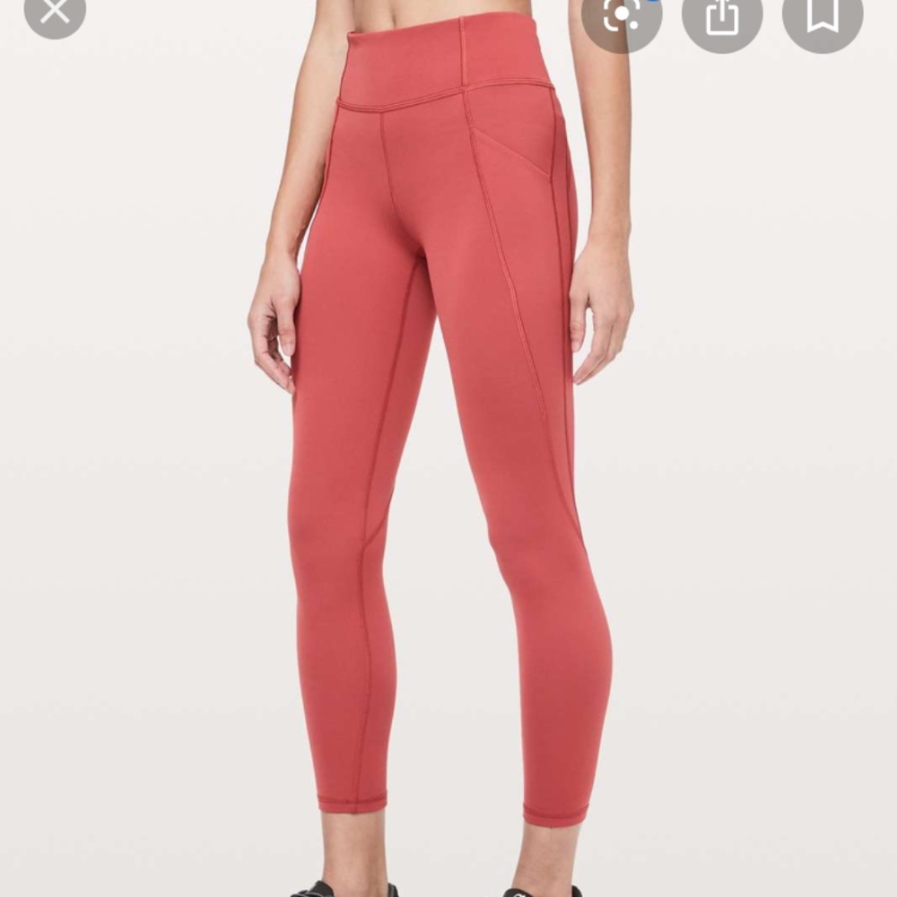 Lululemon time to sweat leggings